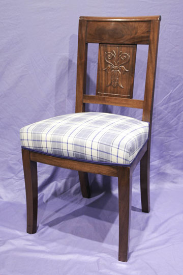 PPaire de chaises en acajou